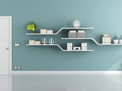 Hanging shelves